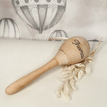 Load image into Gallery viewer, Personalised Wooden Maraca
