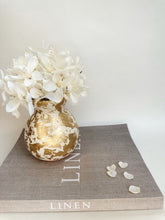 Load image into Gallery viewer, Gold Leaf Vase
