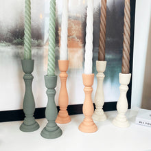 Load image into Gallery viewer, Wooden Candle Sticks
