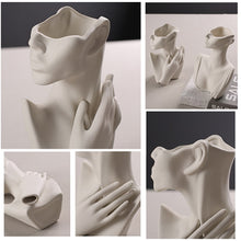 Load image into Gallery viewer, Woman Face Vase
